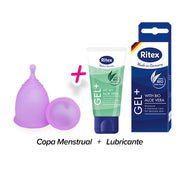 Kit Copa Menstrual + Lubricante | Violet